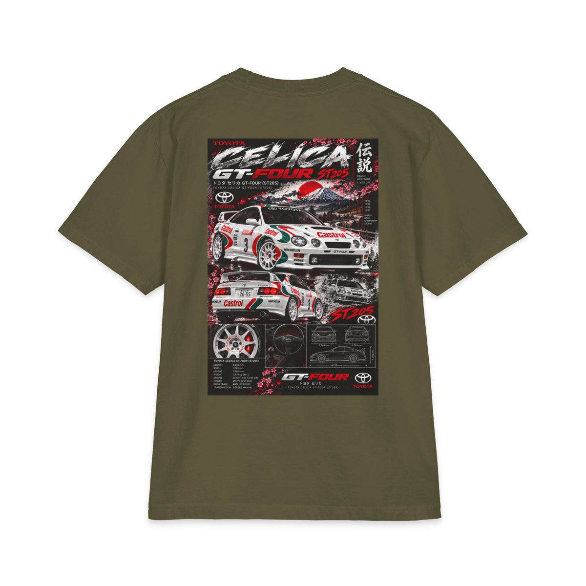 Toyota Celica Magazine Tee