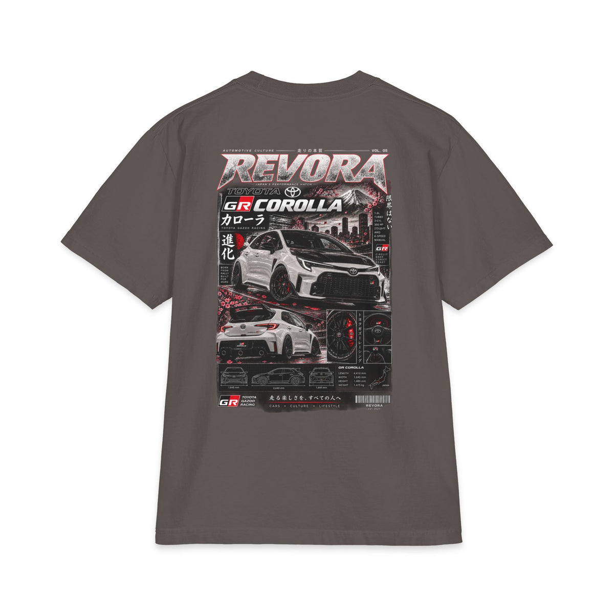 GR Corolla Magazine Tee