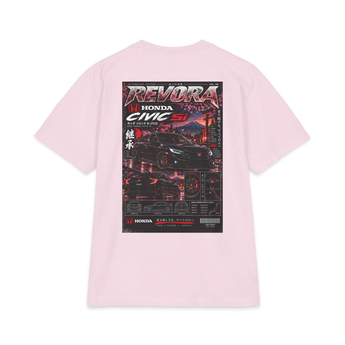 Civic Si Magazine Tee