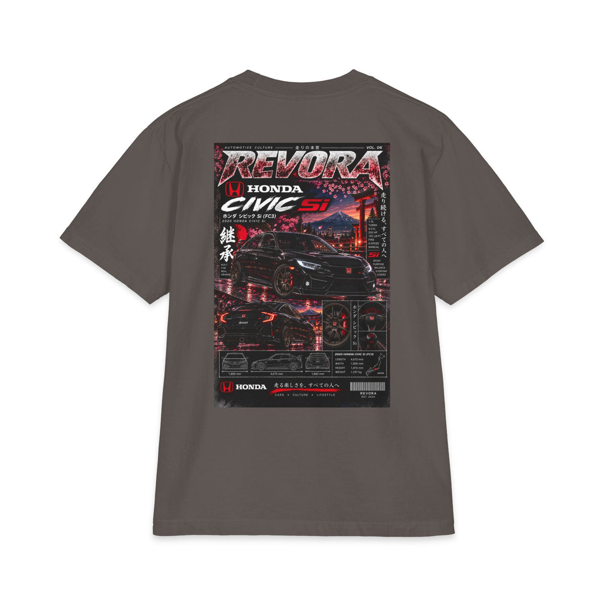 Civic Si Magazine Tee