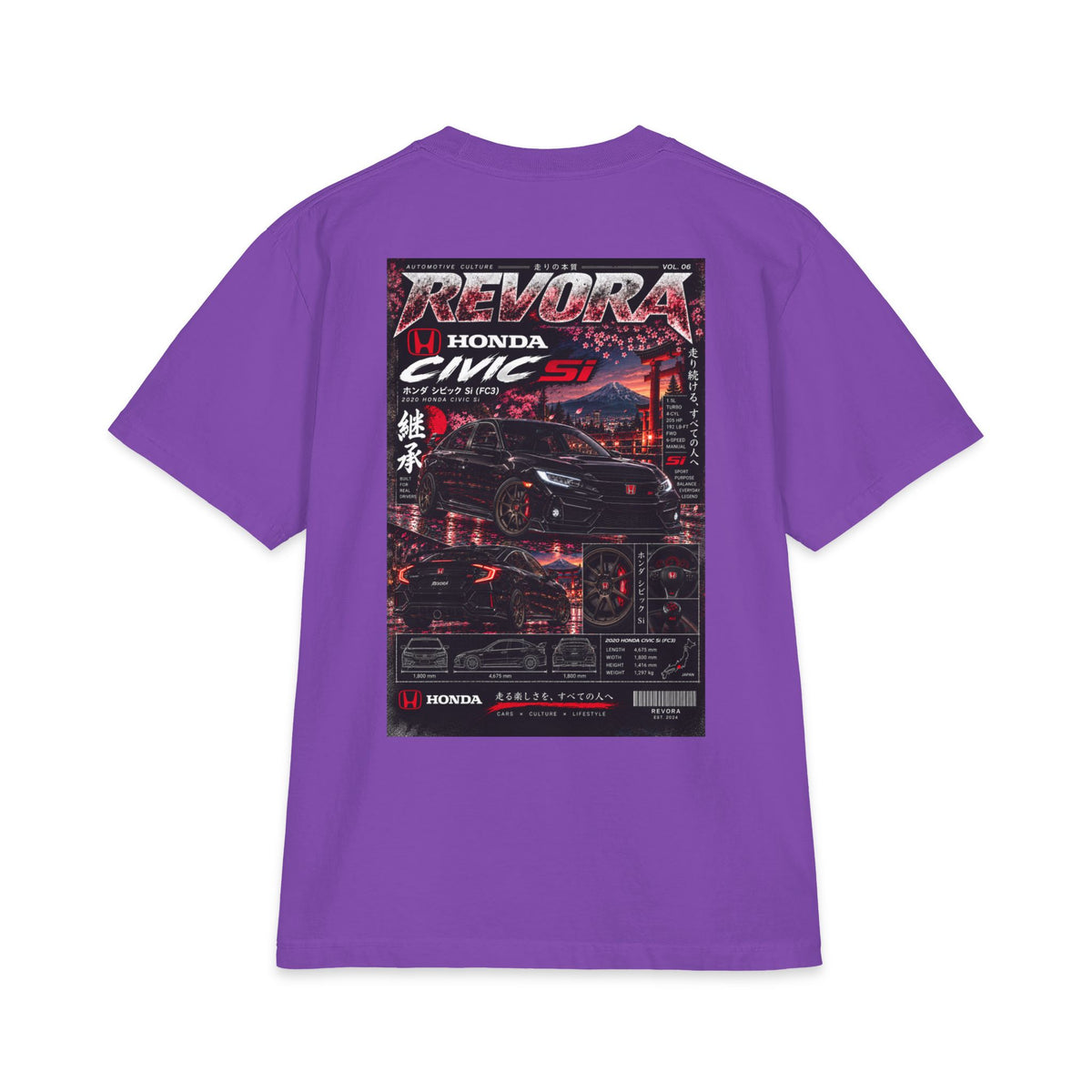 Civic Si Magazine Tee