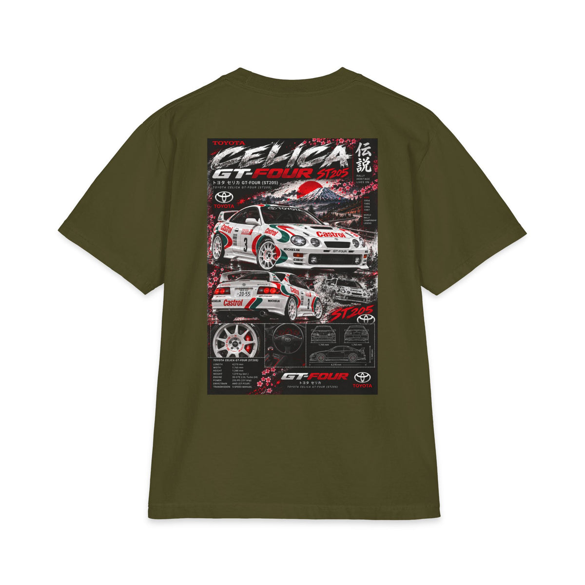 Toyota Celica Magazine Tee
