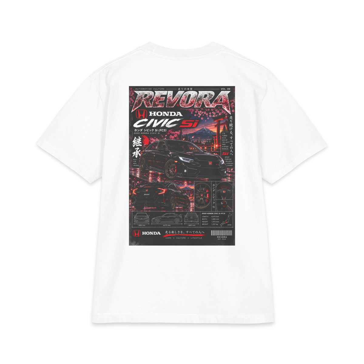 Civic Si Magazine Tee