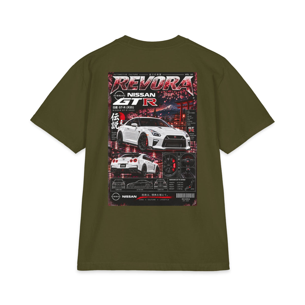 Nissan GT-R MagazineTee