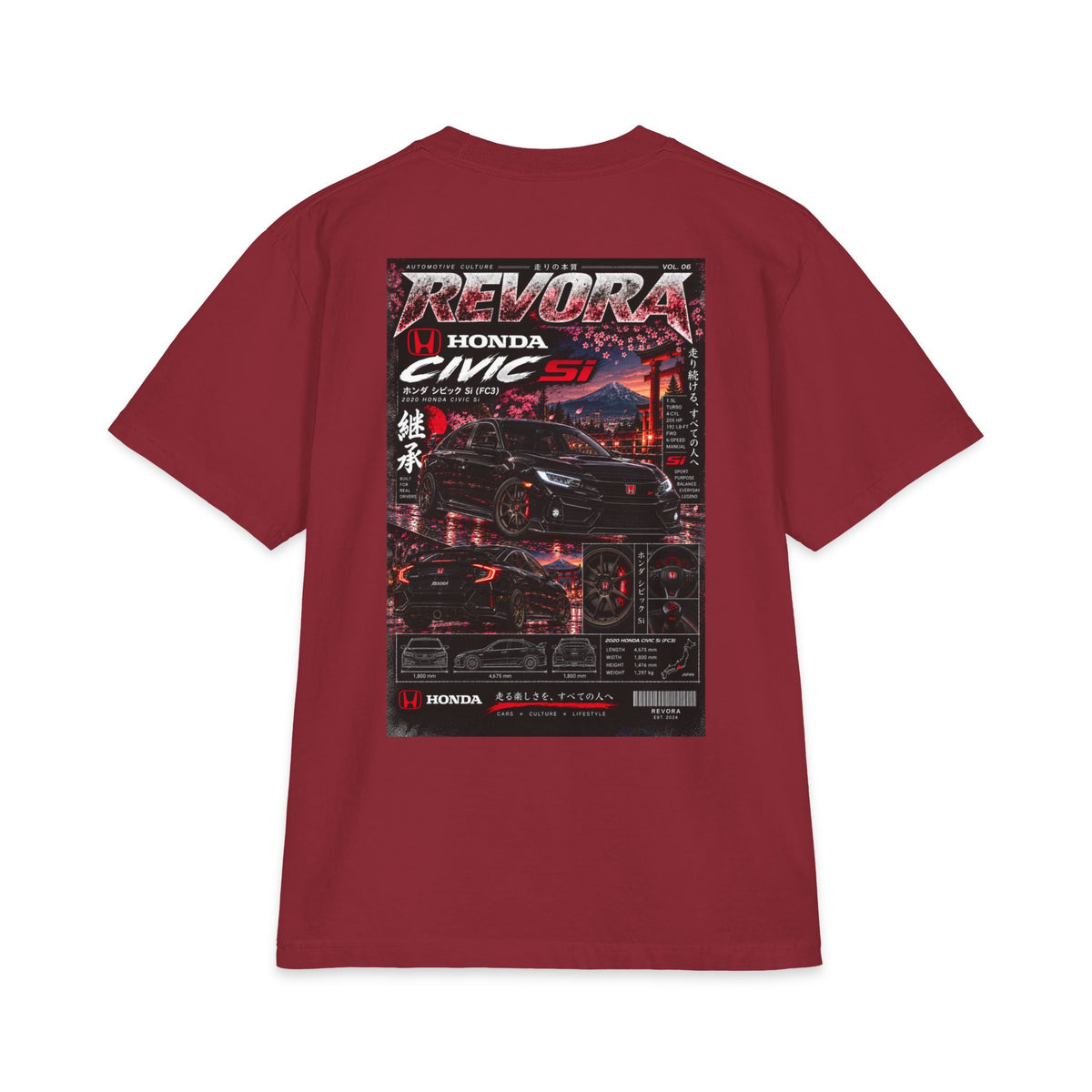 Civic Si Magazine Tee