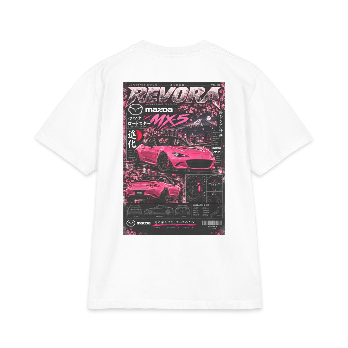 Mazda MX-5 Magazine Tee