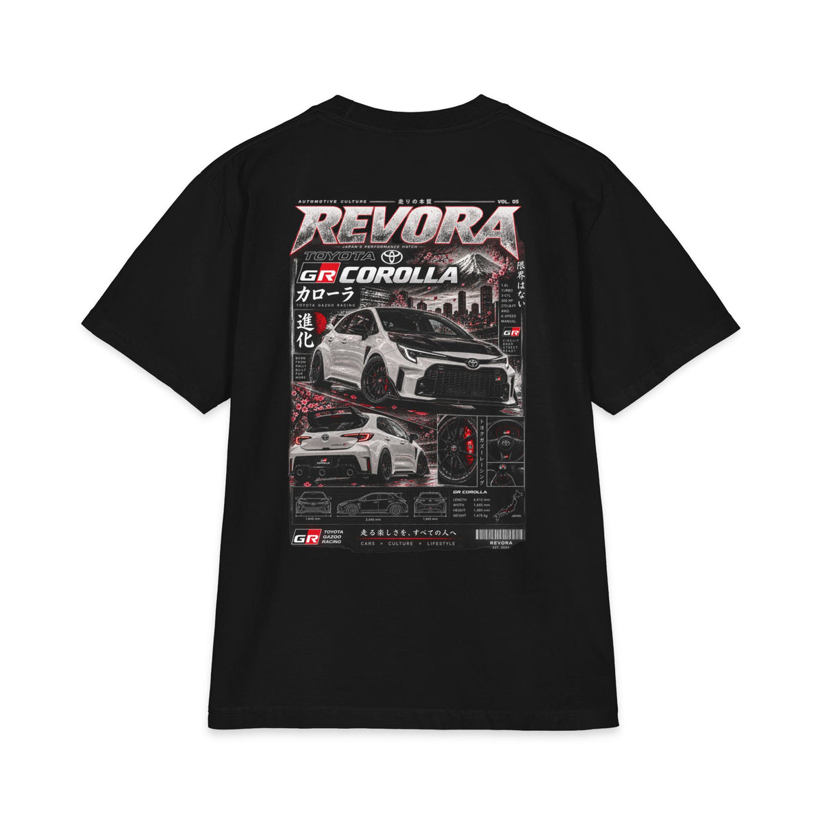 GR Corolla Magazine Tee