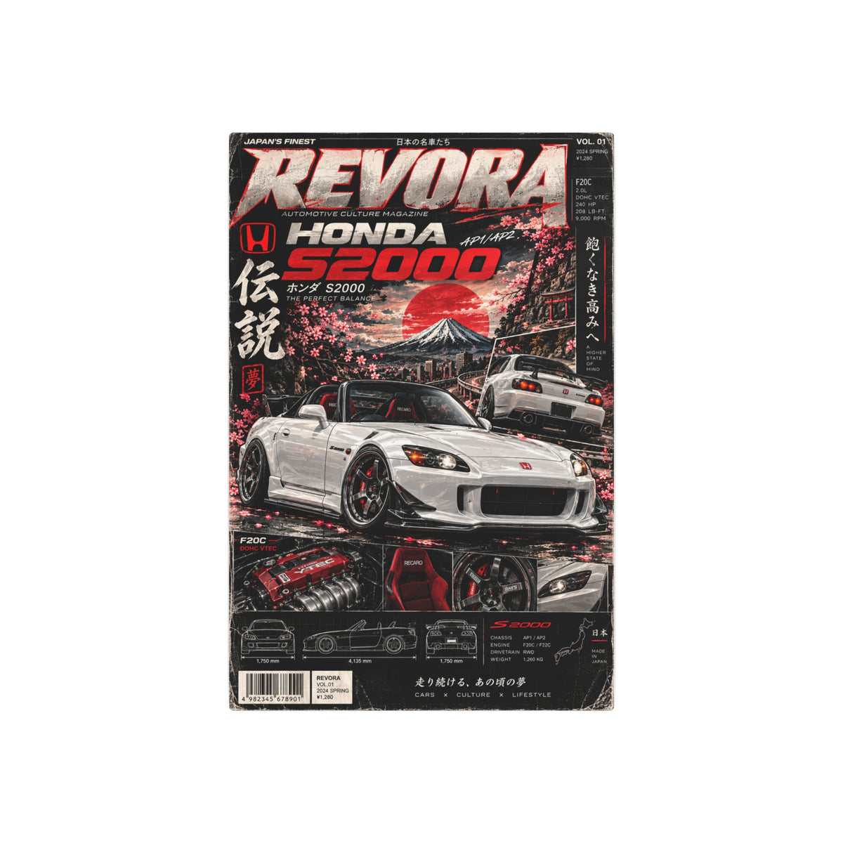 Copy of Toyota Supra MK5 Metal Sign