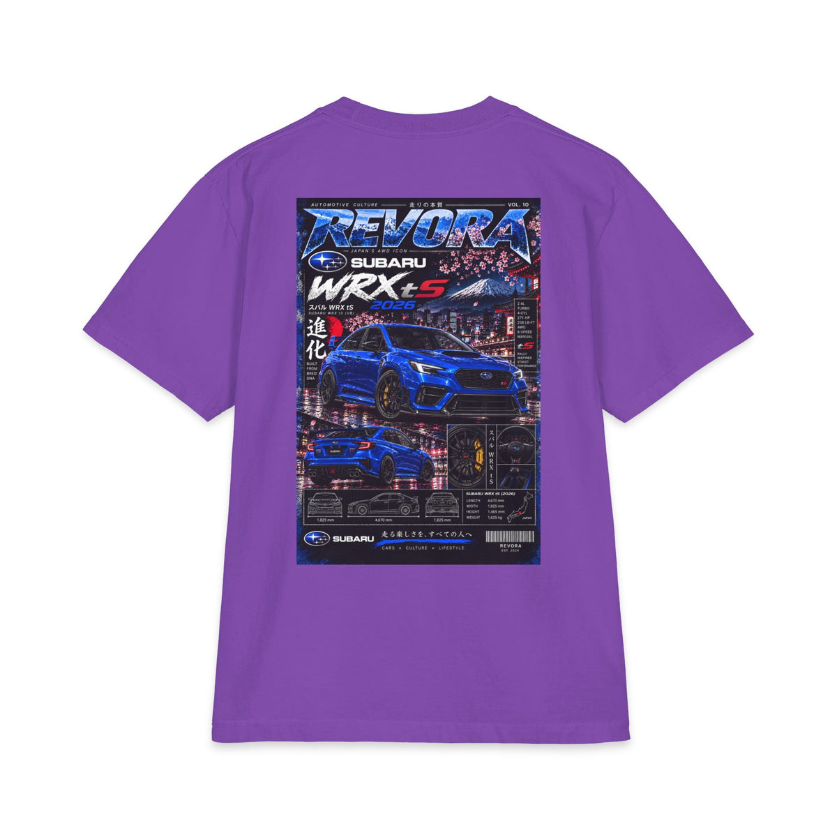 Subaru WRX STI Magazine Tee