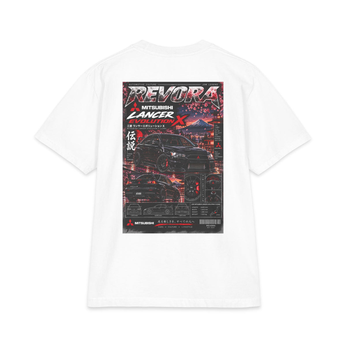 Lancer Evo X Magazine Tee