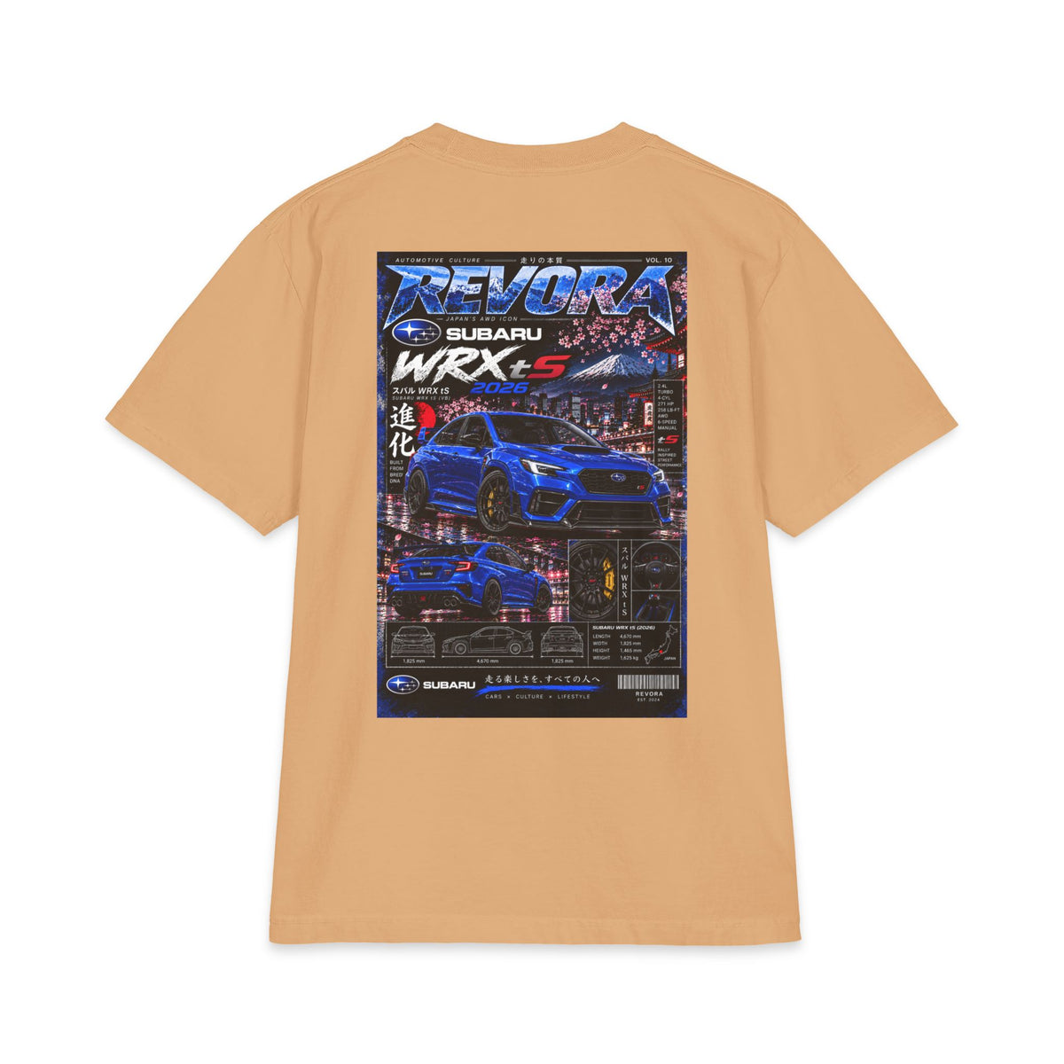 Subaru WRX STI Magazine Tee