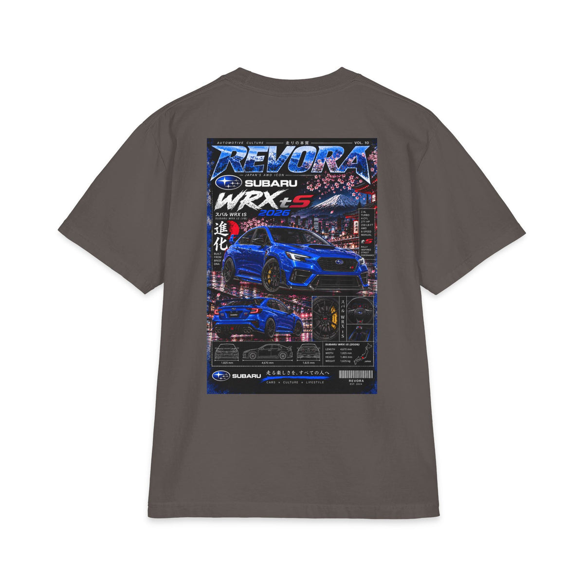 Subaru WRX STI Magazine Tee