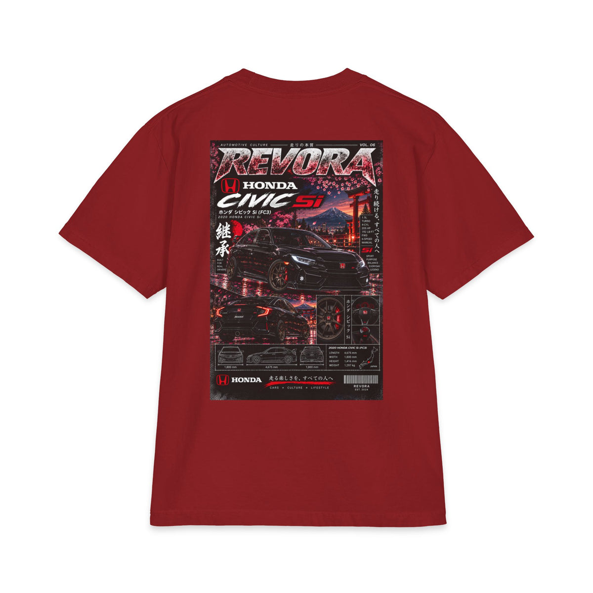 Civic Si Magazine Tee