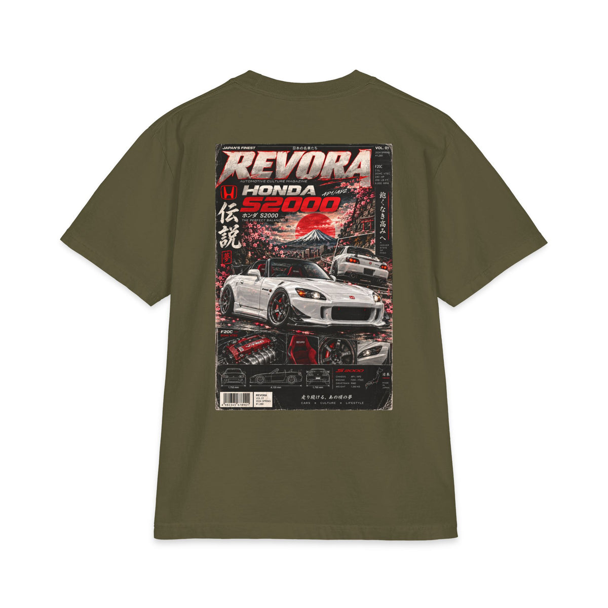Honda S2000 Magazine Tee
