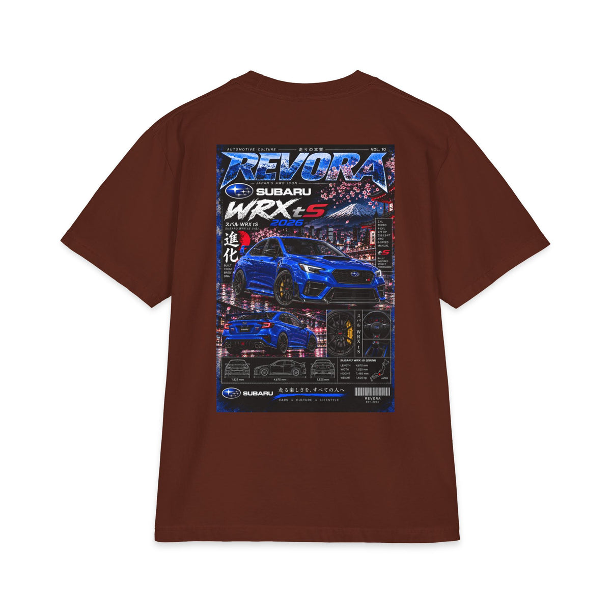 Subaru WRX STI Magazine Tee