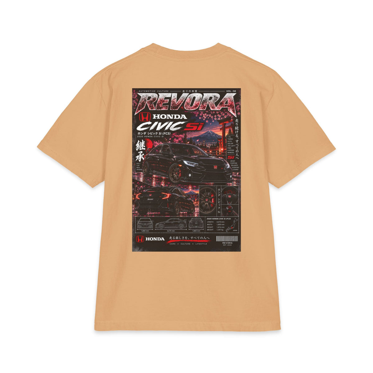 Civic Si Magazine Tee
