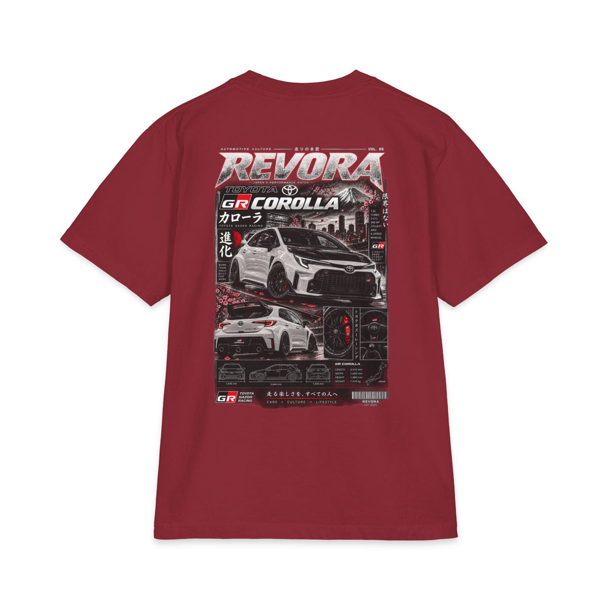GR Corolla Magazine Tee