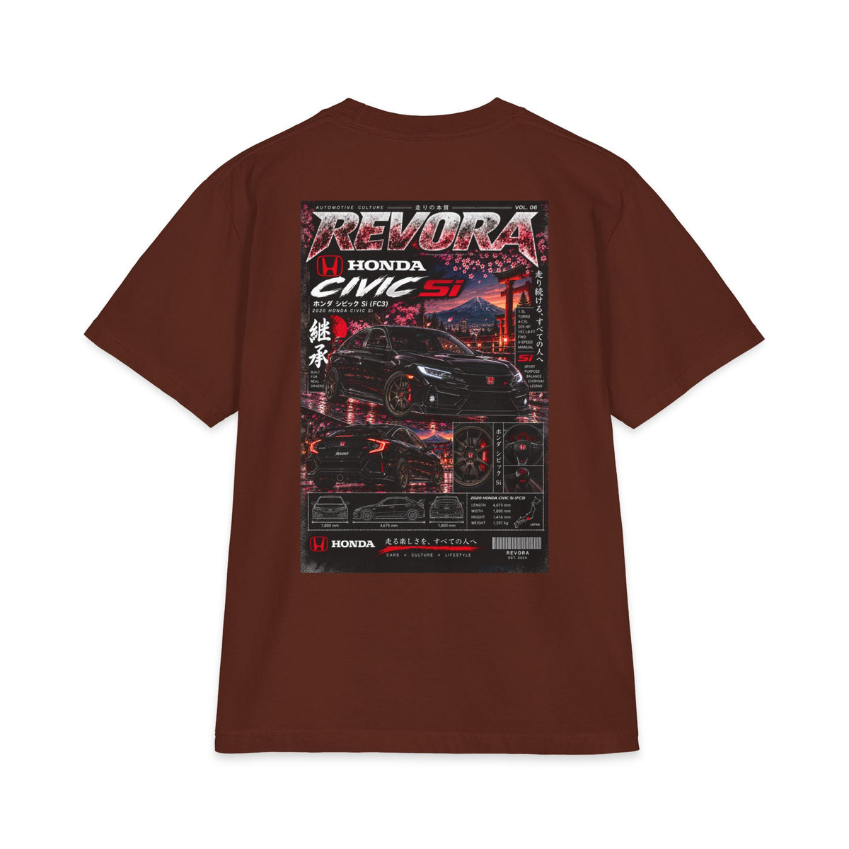 Civic Si Magazine Tee