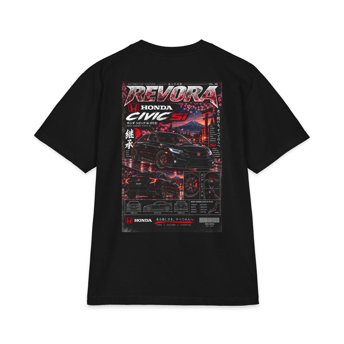 Civic Si Magazine Tee