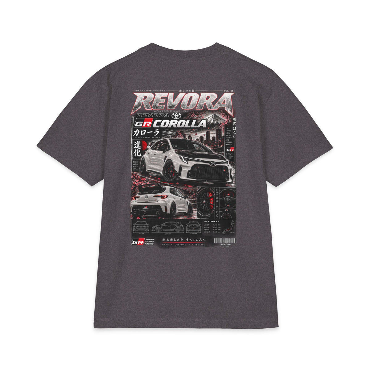 GR Corolla Magazine Tee