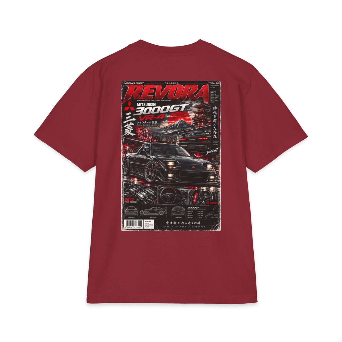 Mitsubishi 3000gt Magazine Tee