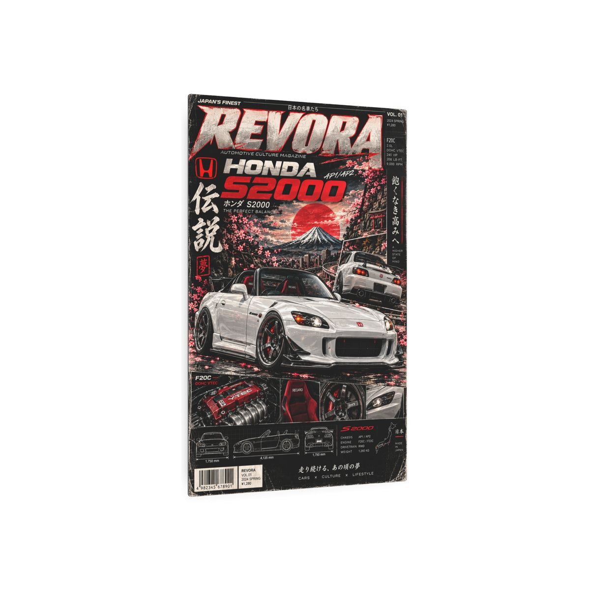 Copy of Toyota Supra MK5 Metal Sign